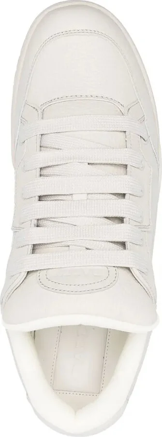 Leather Lace-Up Sneakers - Image 4