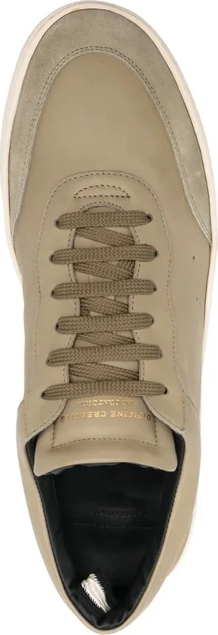 Leather Lace-Up Sneakers - Image 4
