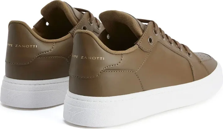 Leather Lace-Up Sneakers - Image 3