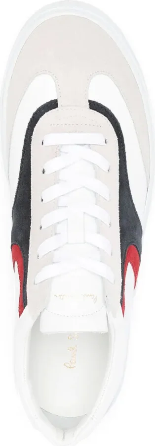 Leather Lace-Up Sneakers - Image 4