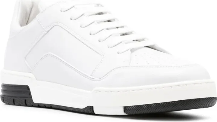 Leather Lace-Up Sneakers - Image 2