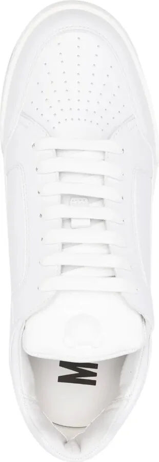 Leather Lace-Up Sneakers - Image 4