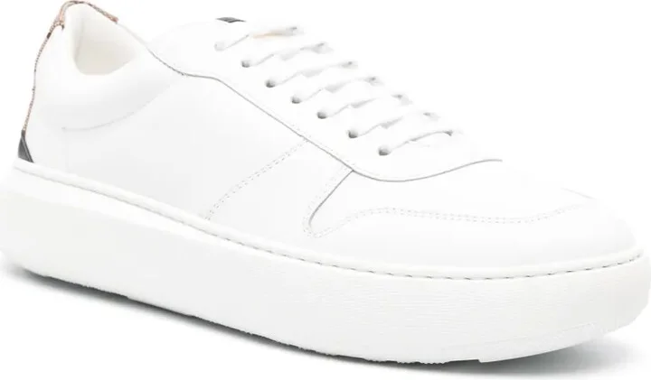 Leather Lace-Up Sneakers - Image 2
