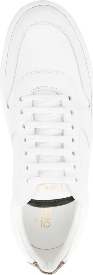 Leather Lace-Up Sneakers - Image 4