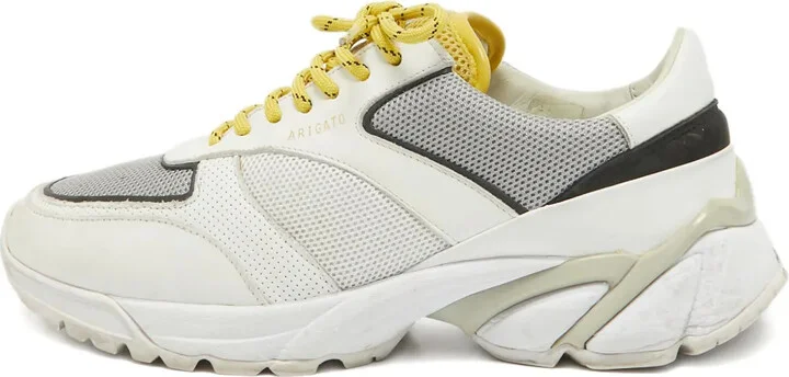 Leather Lace-Up Sneakers