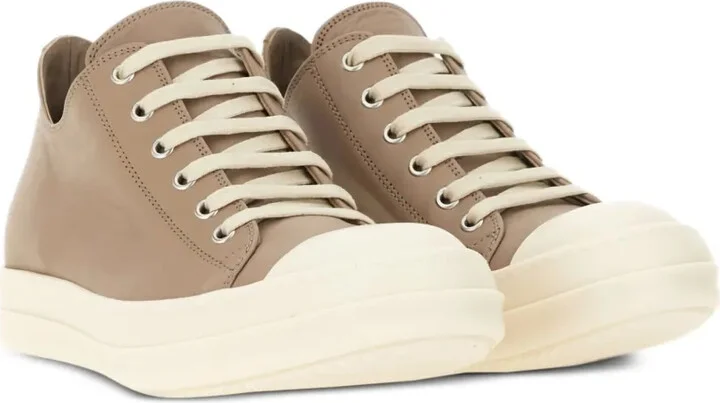 Leather Lace-Up Trainers - Image 2
