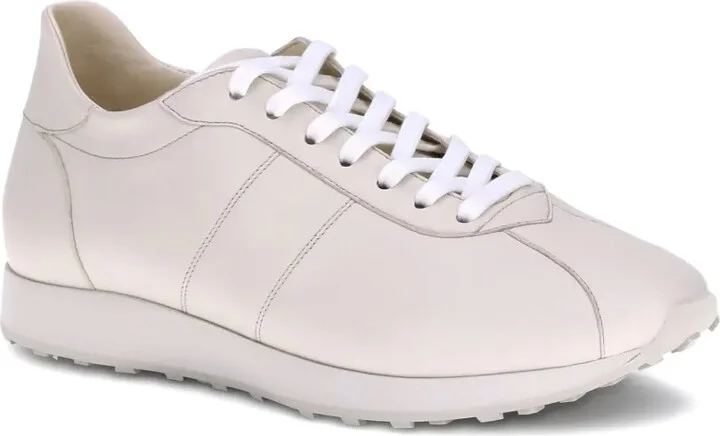 Leather Lace-Up Trainers - Image 2