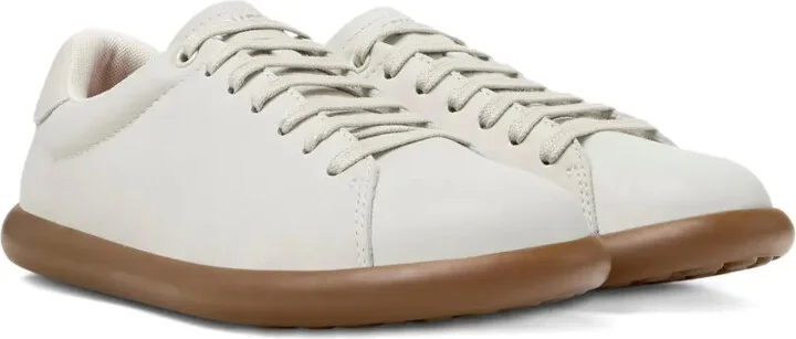 Leather Lace-Up Trainers - Image 2