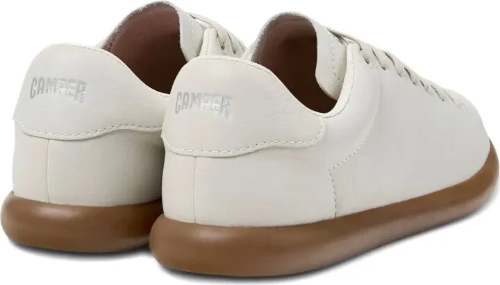 Leather Lace-Up Trainers - Image 3