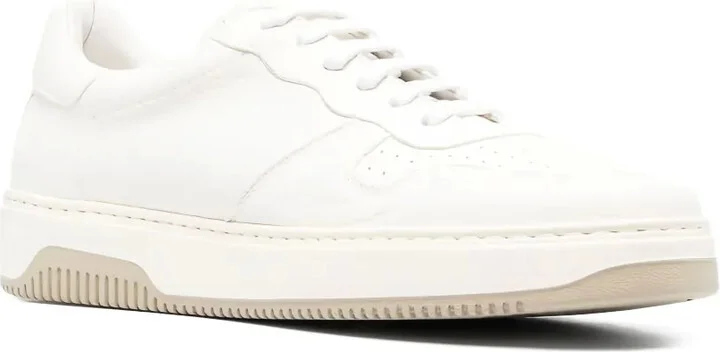 Leather Lace-Up Trainers - Image 2