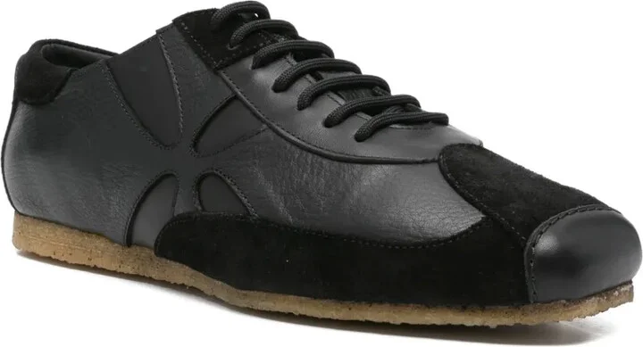 Leather Lace-Up Trainers - Image 2
