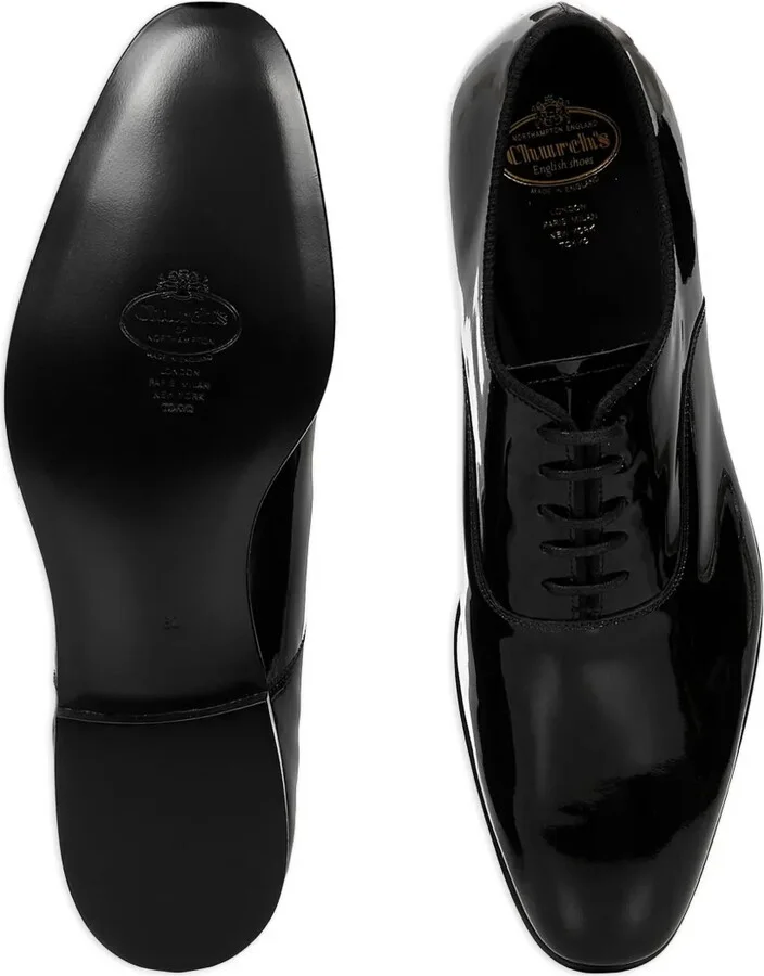 Leather Lace-Ups Oxford Shoes - Image 3