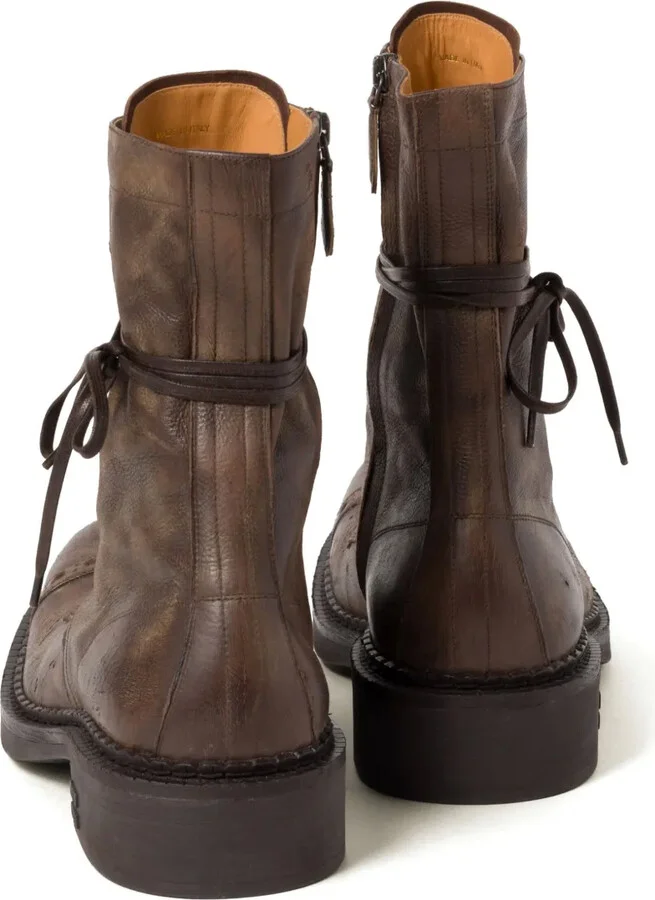 Leather Laced boots (35mm) - Image 3