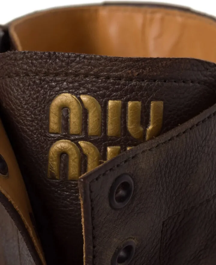 Leather Laced boots (35mm) - Image 4