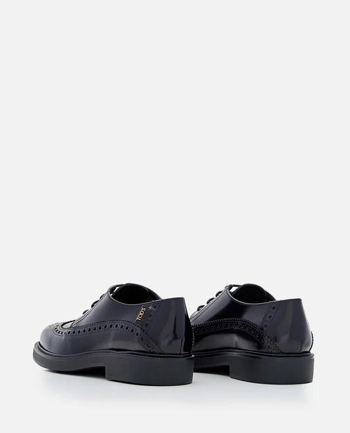 Leather Laced-up Shoes - Image 2