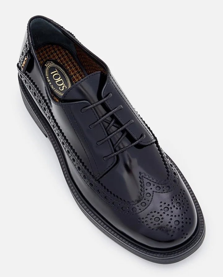 Leather Laced-up Shoes - Image 3