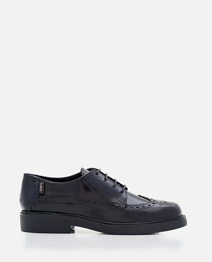 Leather Laced-up Shoes - Image 4