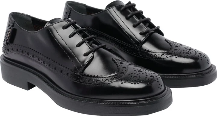 Leather Laced Up Shoes - Image 2