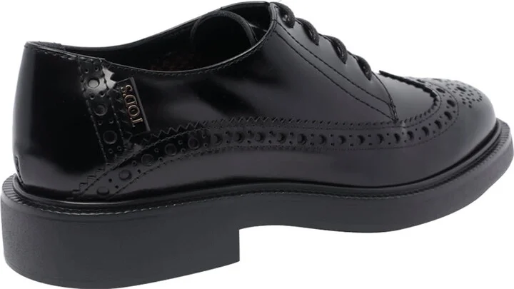 Leather Laced Up Shoes - Image 3