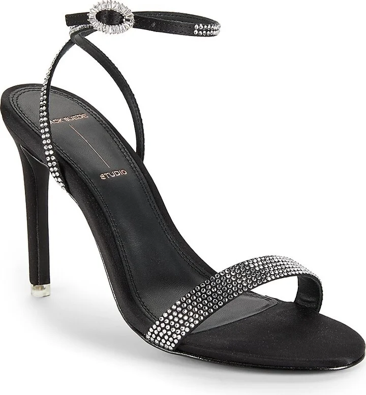 Leather Lined Stiletto Sandals - Image 2