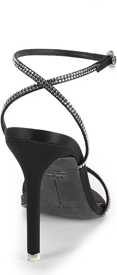 Leather Lined Stiletto Sandals - Image 3