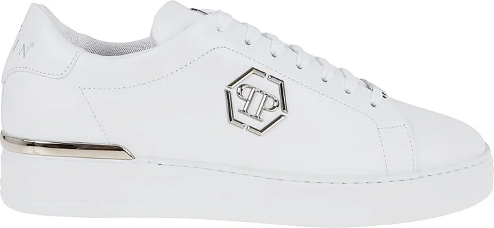 Leather Lo-top Sneaker Hexagon