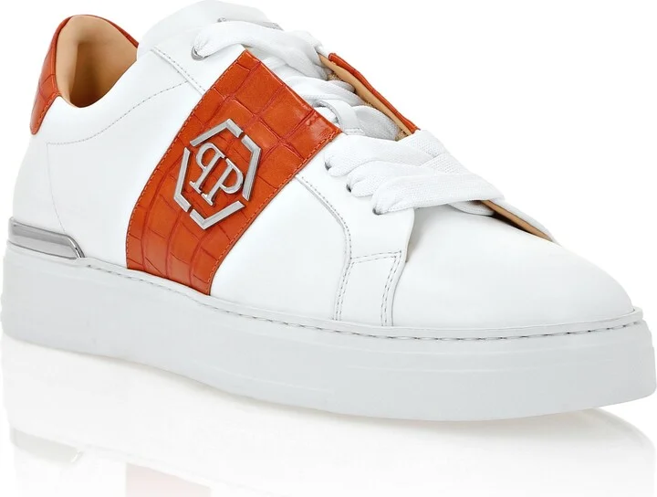 Leather Lo-Top Sneakers