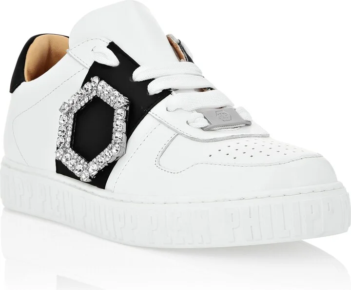 Leather Lo-Top Sneakers