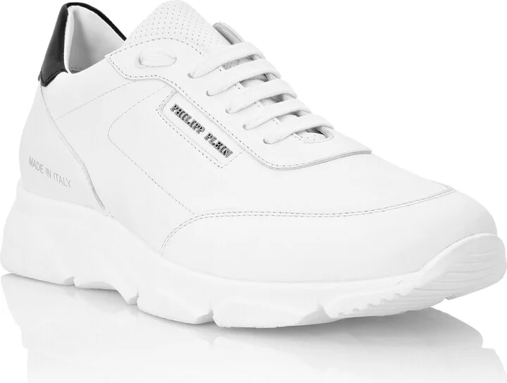Leather Lo-Top Sneakers Philipp Plein TM