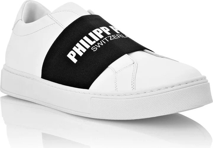 Leather Lo-Top Sneakers Philipp Plein TM