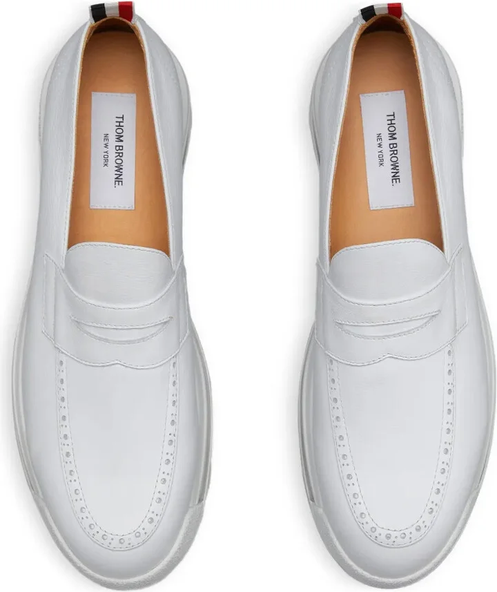 Leather Loafer Sneakers - Image 3