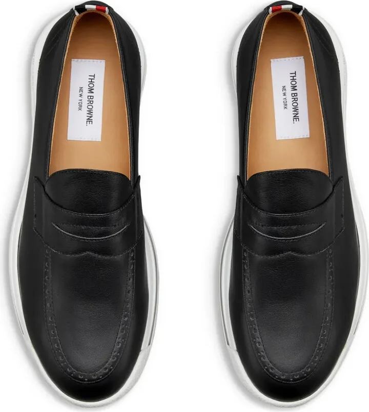 Leather Loafer Sneakers - Image 3