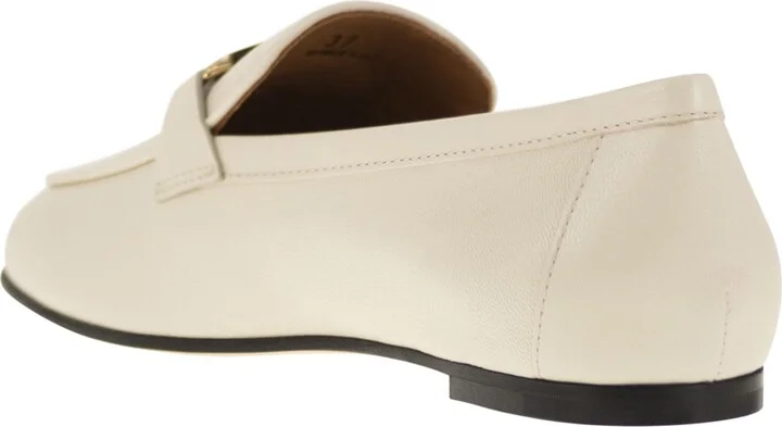 Leather Loafer With Accessory - Image 3