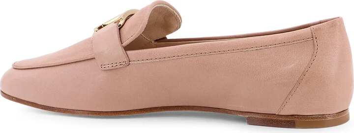 Leather Loafer With Metal Detail - Image 3