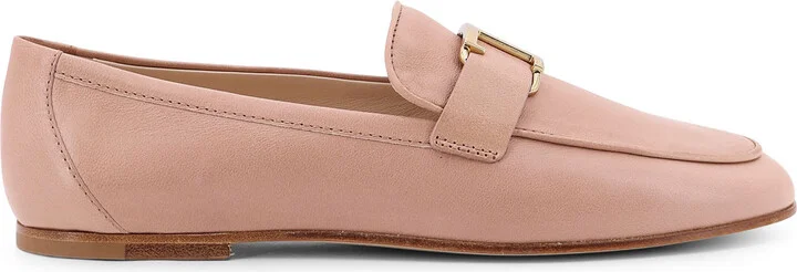 Leather Loafer With Metal Detail