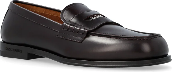 Leather Loafers, , - Brown - Image 2