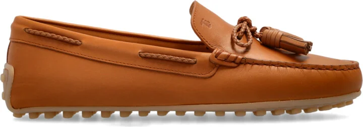 Leather Loafers, , - Brown