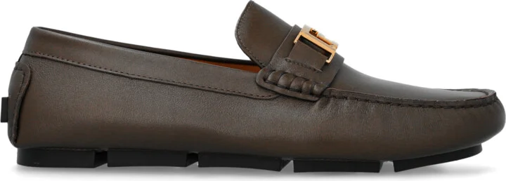 Leather Loafers, , - Brown