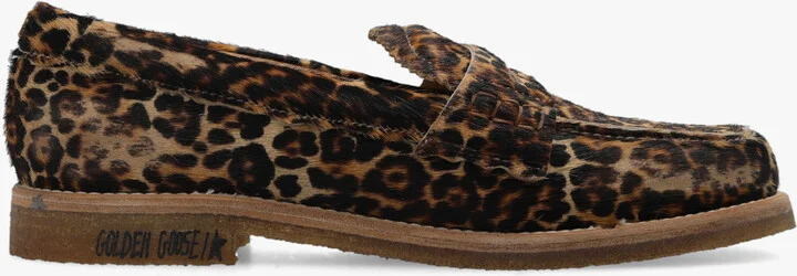 Leather Loafers, , - Brown