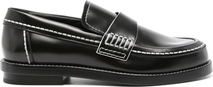Leather Loafers