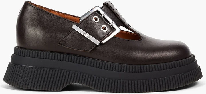 Leather loafers