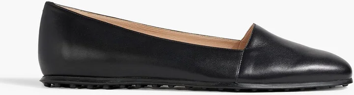 Leather loafers
