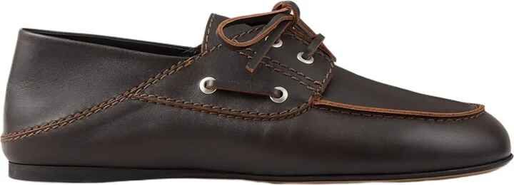 Leather loafers