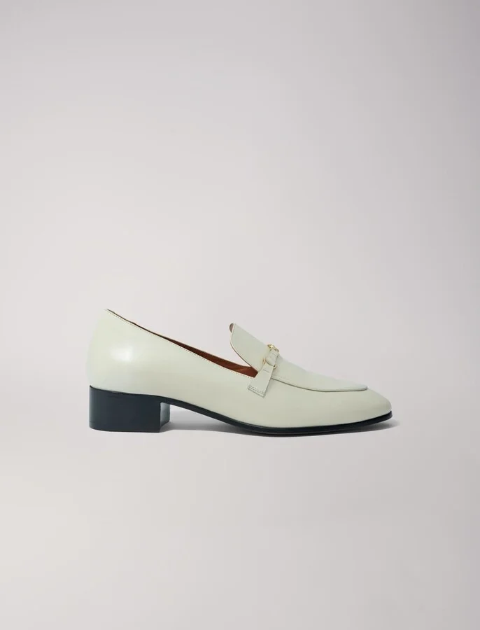 Leather loafers