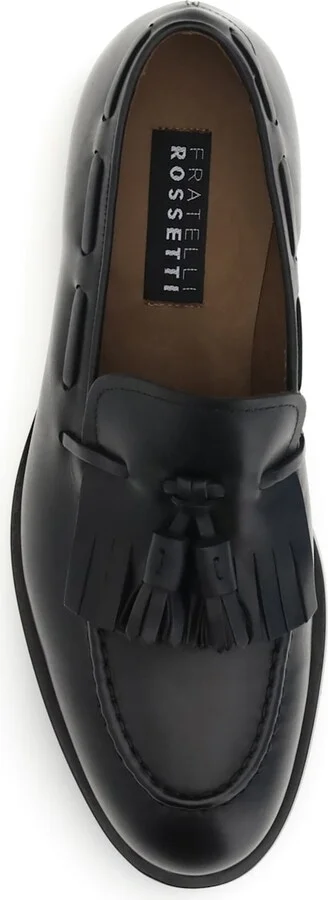 Leather Loafers With Tassels - Image 4