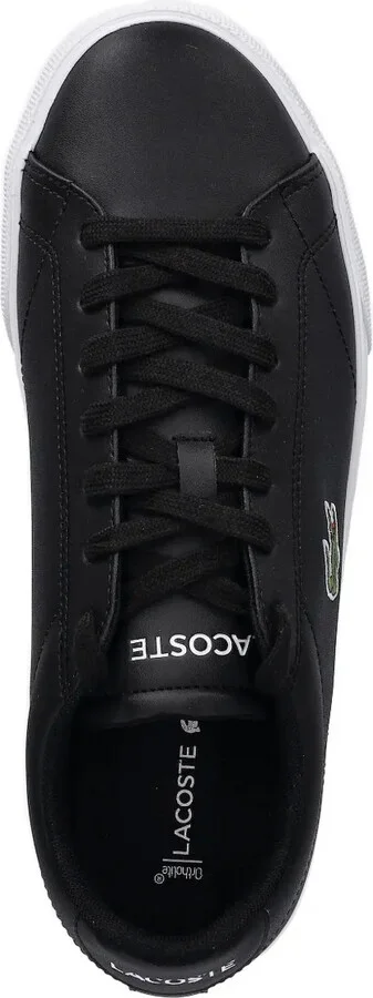 Leather Logo-Detail Sneakers - Image 2