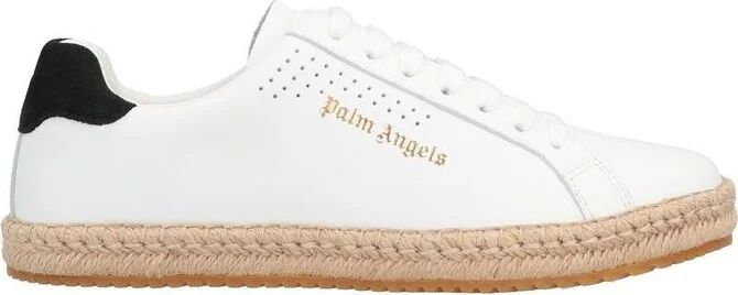 Leather Logo Men's Sneakers