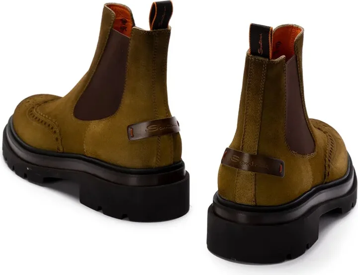 Leather Logo-Patch Chelsea Boots - Image 2