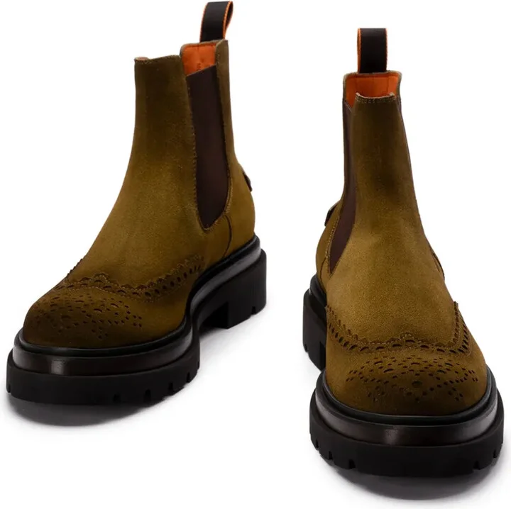 Leather Logo-Patch Chelsea Boots - Image 3