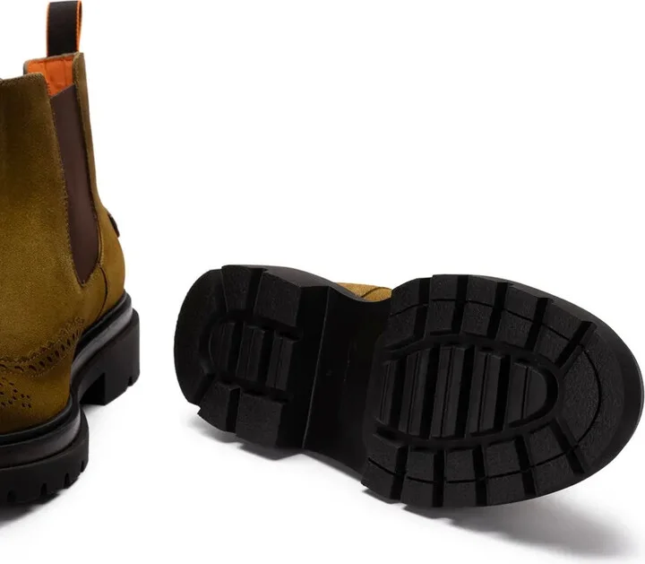 Leather Logo-Patch Chelsea Boots - Image 5